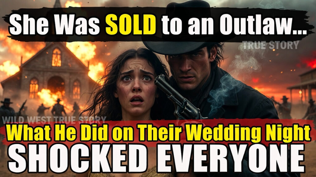 She Was SOLD to an Outlaw… What He Did on Their Wedding Night Shocked Everyone