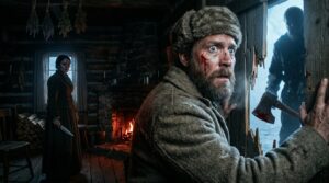 The Mountain Hunter Found a Woman Living Alone in a Snow Cabin… Then a Stranger Knocked.