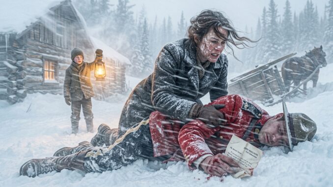 The Widow and the Frozen Mountie